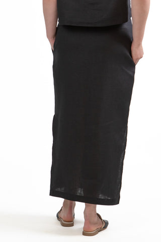 S-1 Linen Pull-On Skirt