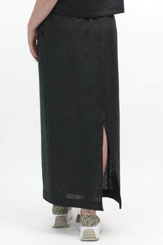 S-2 Linen Pull-On Skirt