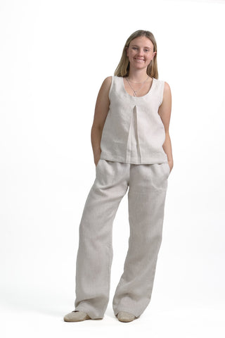 T-2 Linen Tank Top
