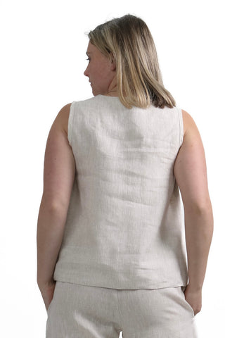 T-2 Linen Tank Top
