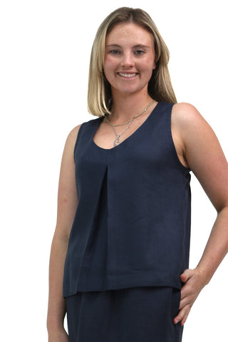 T-2 Linen Tank Top