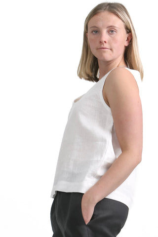 T-2 Linen Tank Top