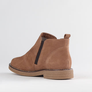 Ankle Boot with Gold Zip - 12777