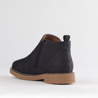 Ankle Boot with Gold Zip - 12777