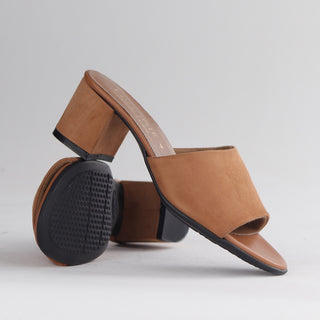 Block Heel Mule Sandal