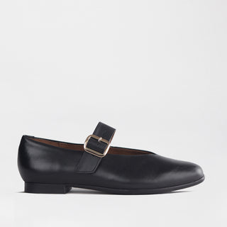 Women's Mary Jane Flat with buckle strap - 13031