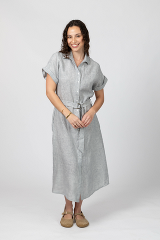 Anna Button up dress