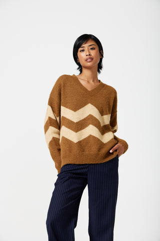 Smudj Danny ZigZag Sweater