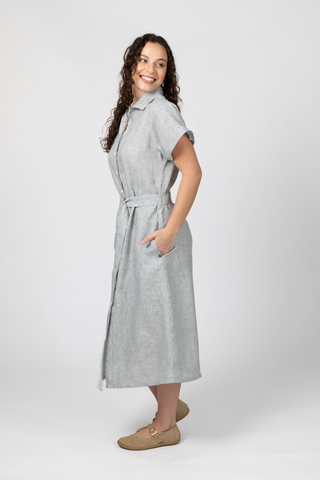 Anna Button up dress
