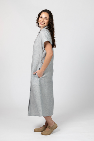 Anna Button up dress