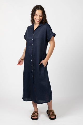 Anna Button up dress