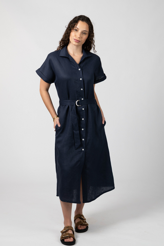 Anna Button up dress