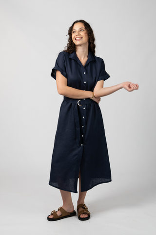 Anna Button up dress