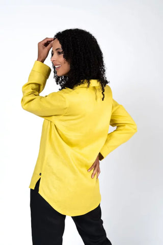 Sabrina Elegant Linen Blouse