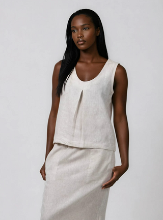 Lia Linen Tank Top