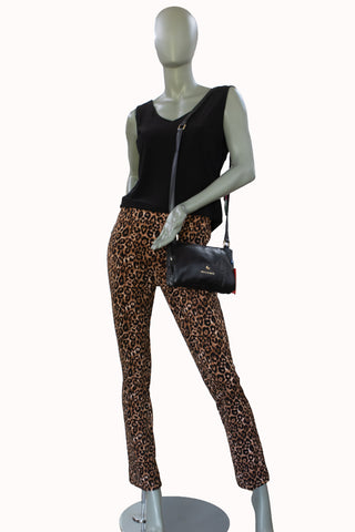 Joseph Ribkoff Leaopard Pants