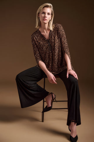 Joseph Ribkoff Leopard Tunic Top