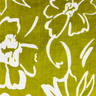 Olive flower print 100% Cotton