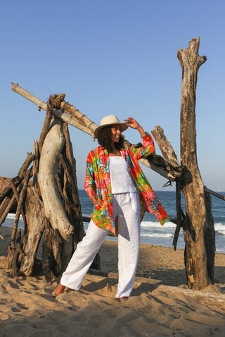 P-1 Linen Pants