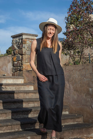 T-2 Linen Tank Top
