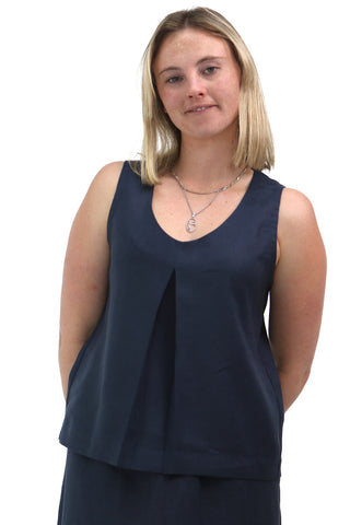 T-2 Linen Tank Top
