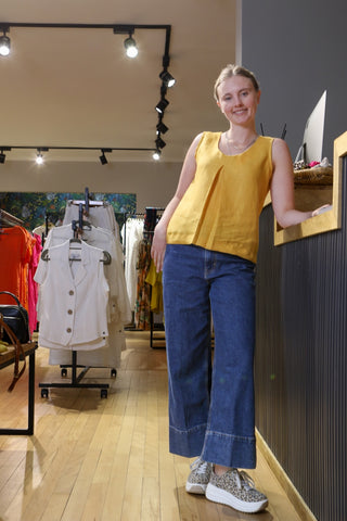 T-2 Linen Tank Top