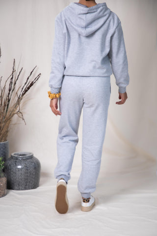 Melange Grey Trackpants