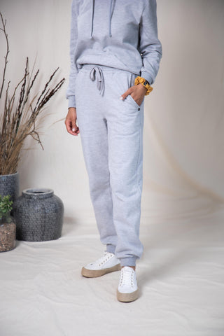 Melange Grey Trackpants
