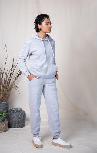 Melange Grey Trackpants