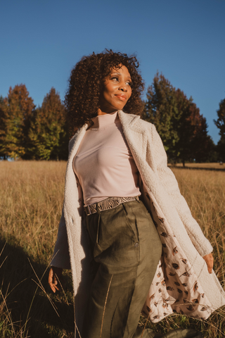 Zoe Bamboo Long Sleeve – Polo Neck