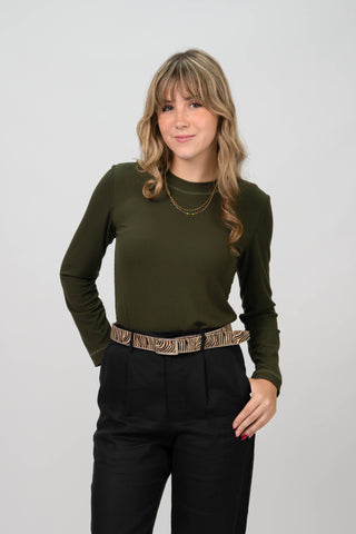 Zoe Bamboo Long Sleeve – Round Neck